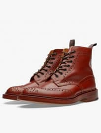 Trickers Stow Brogue Derby Boot