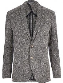 River Island Jersey Slim Blazer