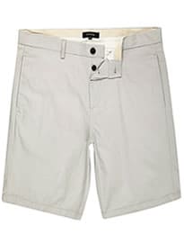 River Island Grey Slim Chino Shorts