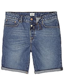 River Island Vintage Blue Slim Fit Denim Shorts