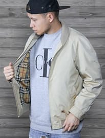Vintage Mens Burberrys Bomber Jacket Nova Check Lining