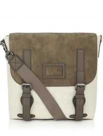 Mulberry Natural Canvas Rockley Messenger Bag