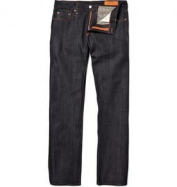 Jean Shop Rocker Raw Selvedge Denim Straight-fit Jeans