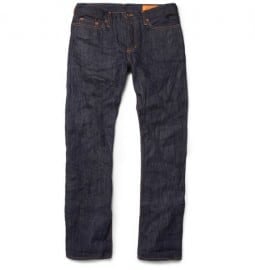 Jean Shop Slim-fit Rinsed Selvedge Denim Jeans