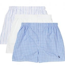 Polo Ralph Lauren Three Pack Cotton Boxer Shorts