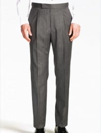 Black & Grey Stripe Morning Trouser