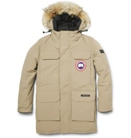 Canada Goose Citadel Coyote-trim Parka Jacket