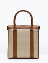 Zara Combined Shopper Bag