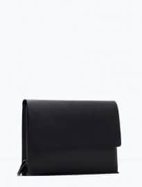 Zara Clutch Bag With Flap