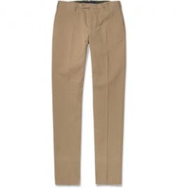 Slowear Incotex Straight-leg Cotton-twill Chinos