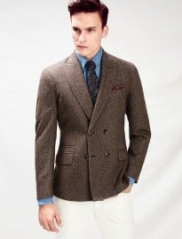 He By Mango Tailored Double-breasted Blazer