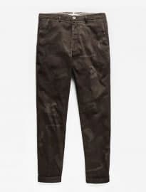 He By Mango Camo Print Cropped Trousers