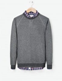 He By Mango Long Raglan Sleeve Sweatshirt