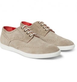 Junya Watanabe Trickers Suede Brogue Sneakers