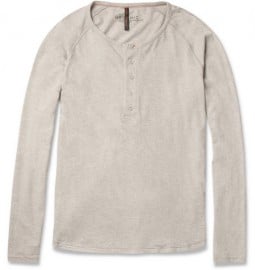 Nudie Jeans Fairtrade Organic Cotton Henley T-shirt