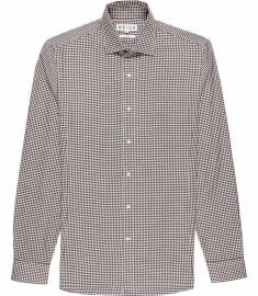 Reiss Hendrick Gingham Check Bordeaux