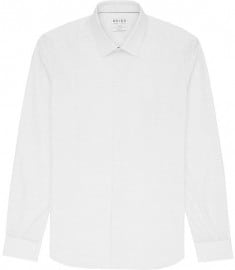 Reiss Nottingham Slim Fit Polka Dot Shirt
