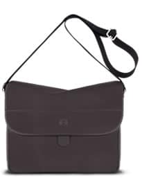 Bag Horizontal Satchel W Flap Treacle