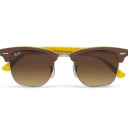 Ray-ban Clubmaster Two-tone Sunglasses