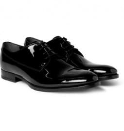 Gucci Patent-leather Derby Shoes