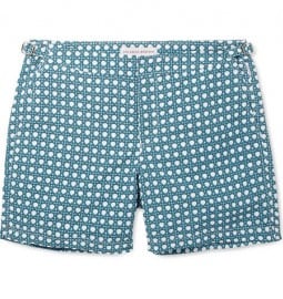 Orlebar Brown Bulldog Mid-length Printed Swim Shorts