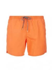 New Look Orange Acid Wash Swim Shorts