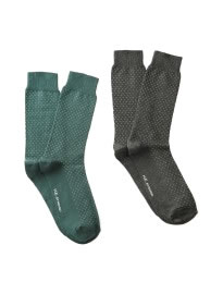 He By Mango 2 Pack Polka-dot Socks