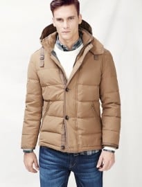 He By Mango Waterproof Feather Down Coat