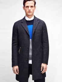 He By Mango Wool-blend Straight-cut Coat