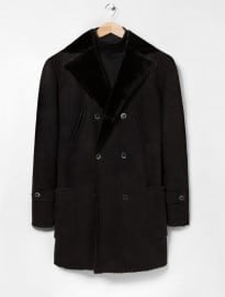 He By Mango Faux-fur Lined Coat