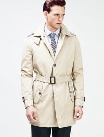 He By Mango Tailored Cotton Trench