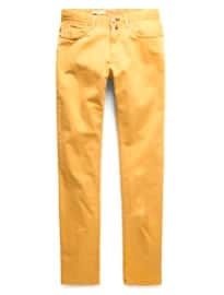 He By Mango Nudie Jeans Mustard Slim Fit Chinos