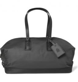 Alfred Dunhill Lightweight Leather-trimmed Holdall Bag