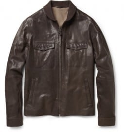 Alfred Dunhill Washed-leather Jacket