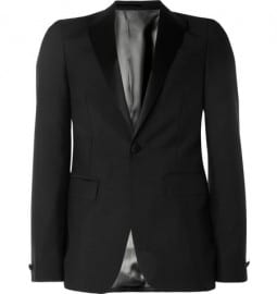 Acne Drifter Slim-fit Mohair-blend Tuxedo Jacket