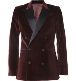 Acne Grant Slim-fit Velvet Tuxedo Jacket