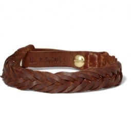 Paul Smith Shoes & Accessories Woven-leather Bracelet