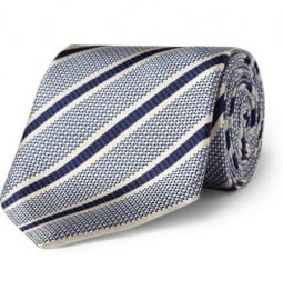 Paul Smith Shoes & Accessories Striped Woven-silk Tie