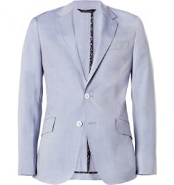 Paul Smith London Abbey Slim-fit Wool And Silk-blend Blazer