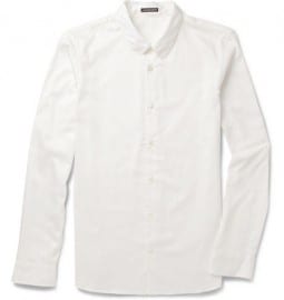 Ann Demeulemeester Club-collar Cotton Shirt