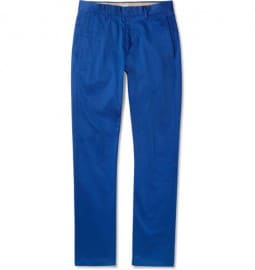 Acne Roc Slim-fit Cotton-blend Trousers