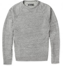 Alexander Wang Loopback Cotton-blend Jersey Sweatshirt