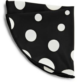 Alexander Olch Polka-dot Silk Pocket Round
