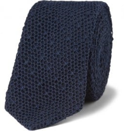 Marwood Mesh Lace And Silk Tie
