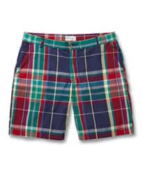 Gant Rugger Madras-check Cotton Shorts