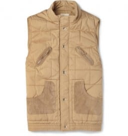 Folk Jankel Quilted Cotton Gilet