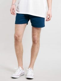 Topman Navy Chino Shorts