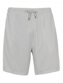 Topman Silver Mesh Shorts