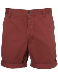 Topman Burgundy Cooper Shorts