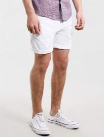 Topman White Chino Shorts